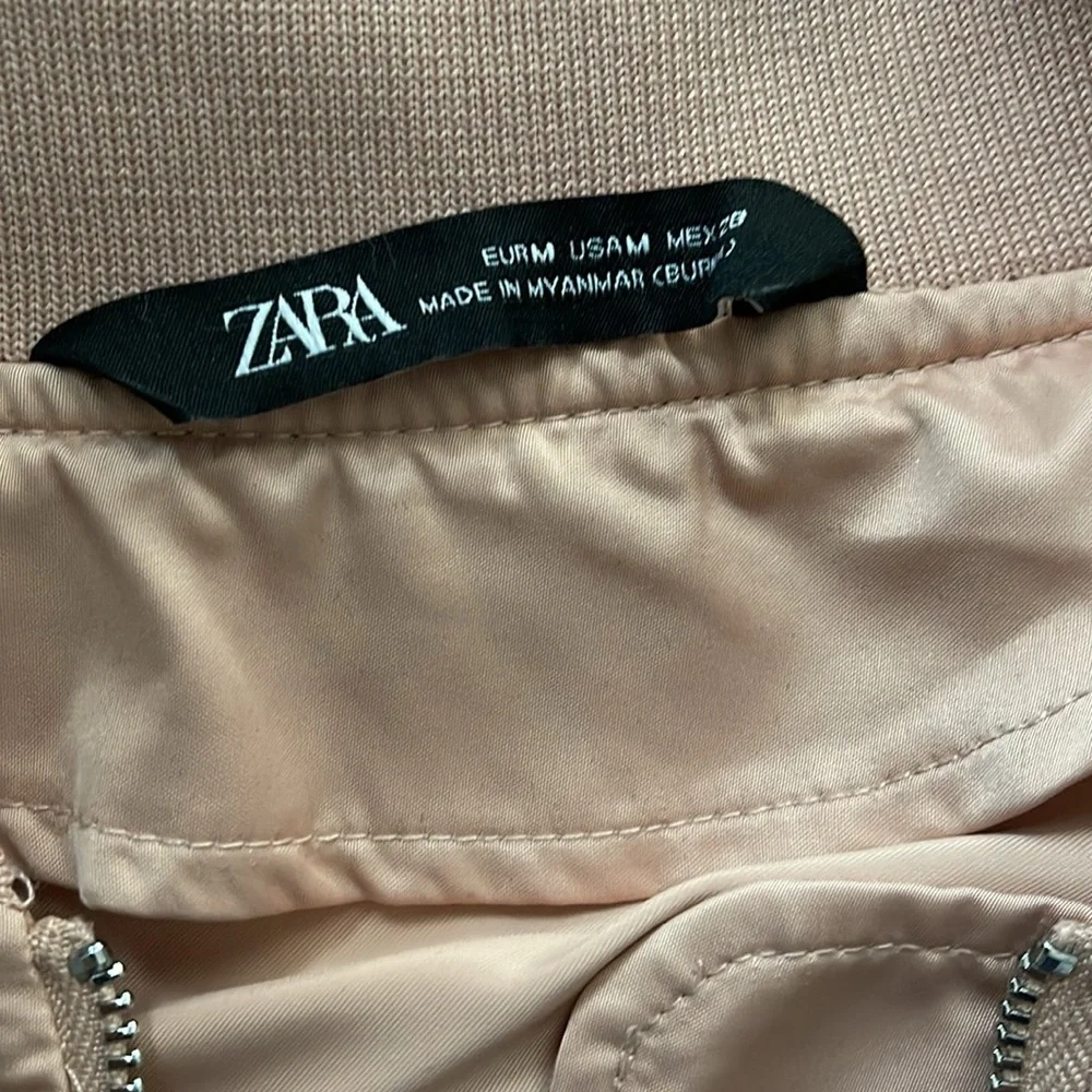 Zara Excellent condition never worn pink Zara bomber - Picture 2 of 2